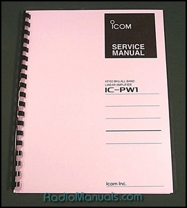 Icom IC-PW1 Service Manual Icom IC-PW1 Service Manual